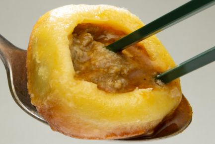 焼き小籠包 – スープカレー味